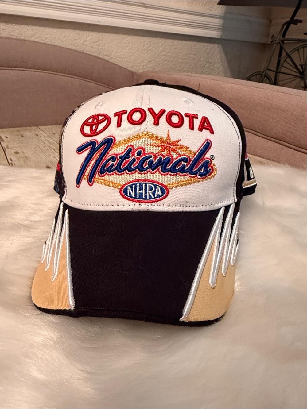 13th Annual 2013 Toyota Nationals NHRA Embroidered Trucker Hat  34 of 613